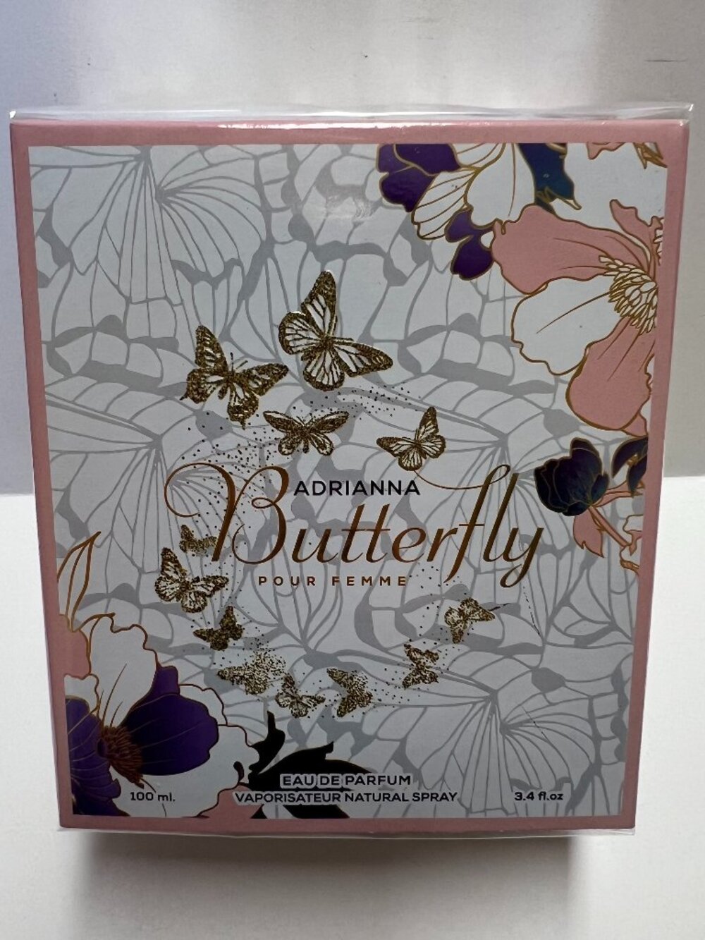 Adrianna Butterfly Perfume 3.4oz EDP Cute Gift Bottle Floral Sweet Scent